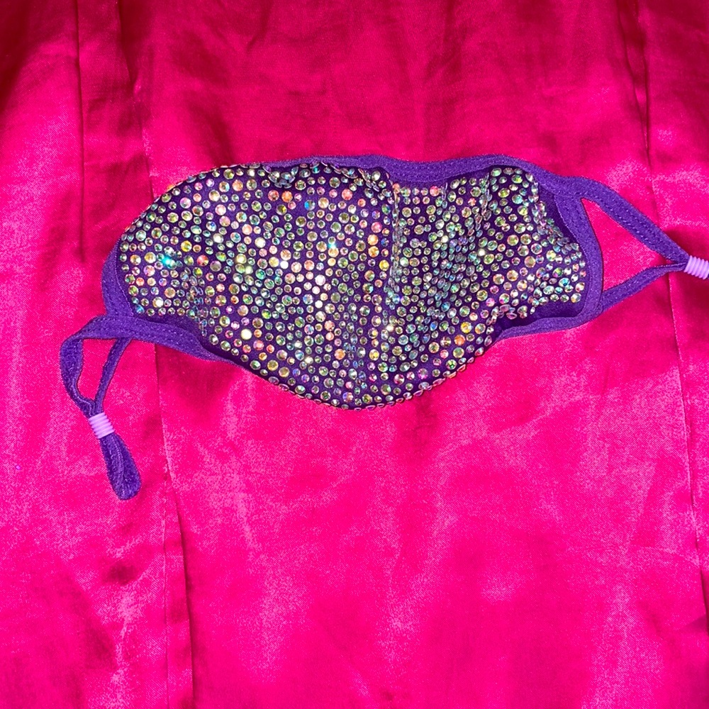 Forever 21 Rhinestone Face Mask ✨